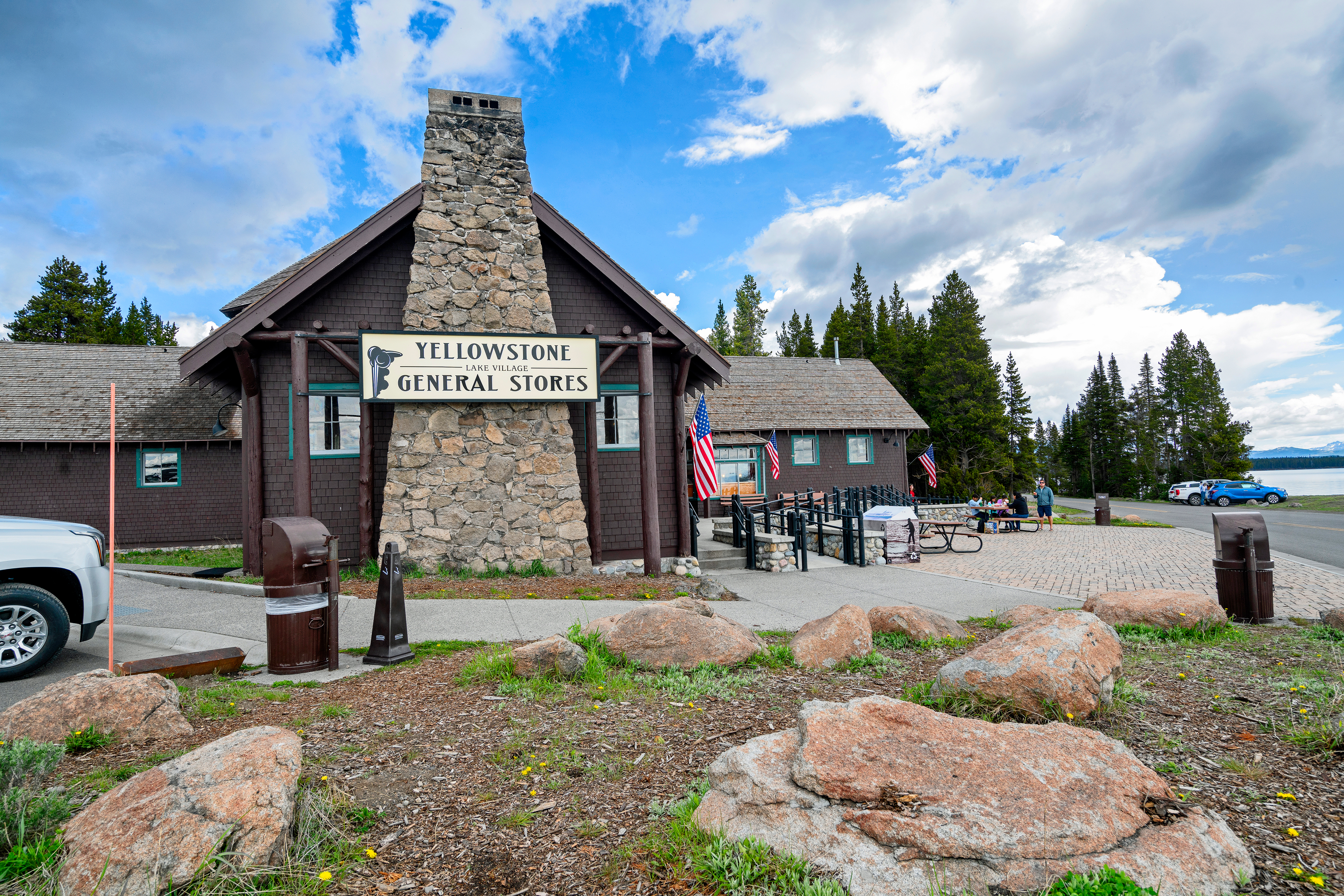 Lake Village General Store in Yellowstone National Park
